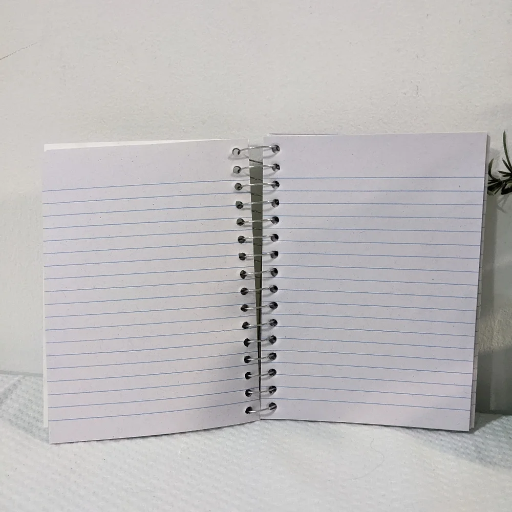 Spiral Bound Cactus Notebook Journal 180 Pages Complimentary Pen